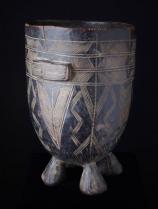 Wood Vessel - Nupe People - Nigeria  Sold 1